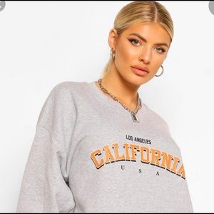 Brand New California Sweatshirt with tags